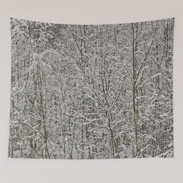 Item preview, Snow Covered Trees designed and sold by PlanetPrints.