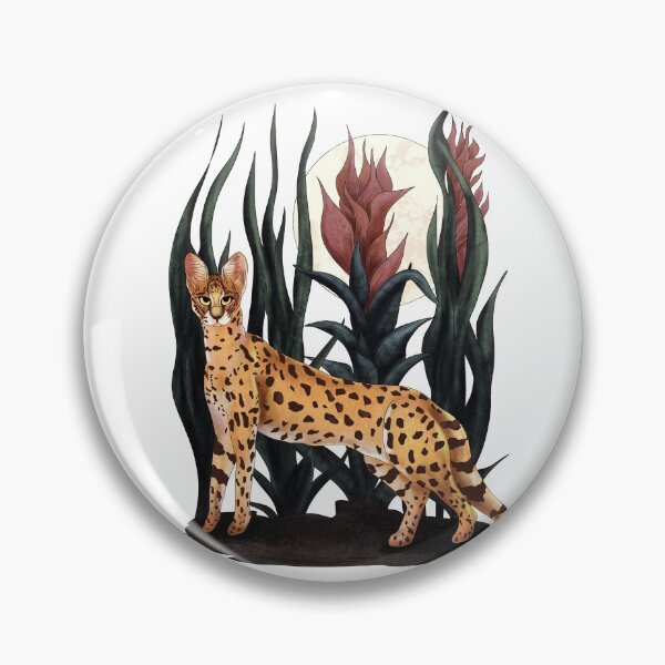 Item preview, Wild serval  designed and sold by Sitenkovamary.