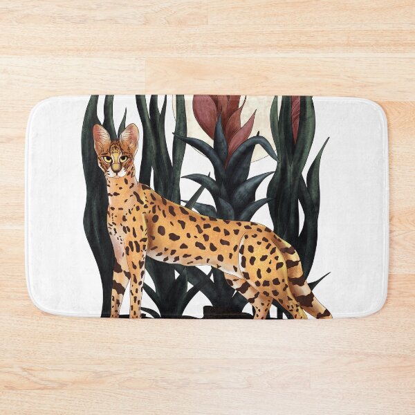 Item preview, Wild serval  designed and sold by Sitenkovamary.