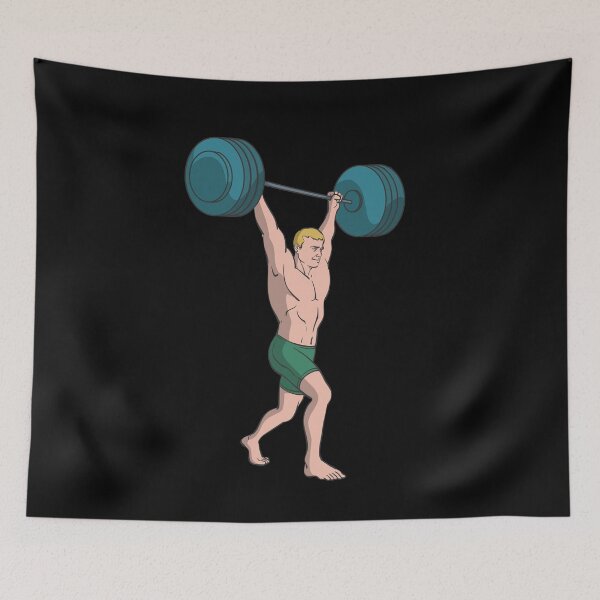 Item preview, Barbell weight lifting designed and sold by Monkey Ful.