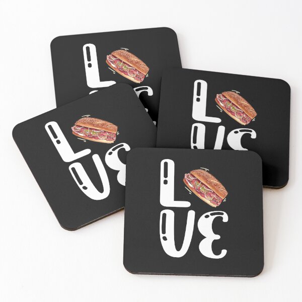 Item preview, I Love Sub Sandwiches - Funny Hoagie  - Sandwich Day 2020 designed and sold by Dressed For  Duty.