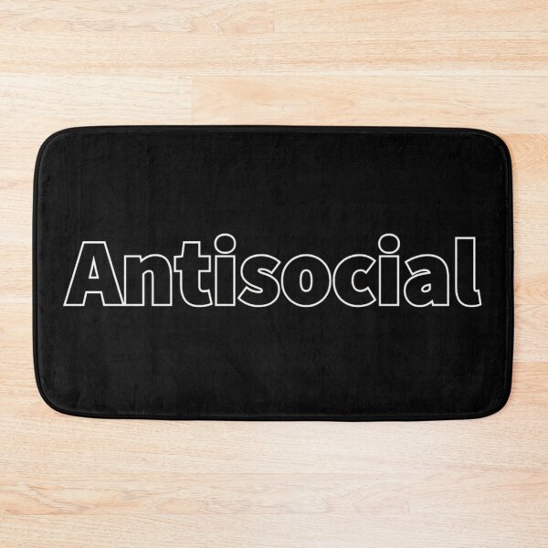 Item preview, Antisocial - Say what you feel with Quotes designed and sold by Rcasadesign.