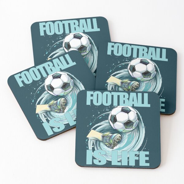 Item preview, Football is life by Coach Lasso designed and sold by EvaWolf.