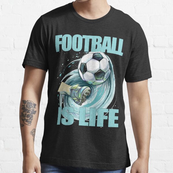 "Football is life by Coach Lasso" Tshirt for Sale by EvaWolf