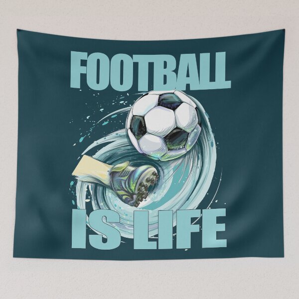 Item preview, Football is life by Coach Lasso designed and sold by EvaWolf.