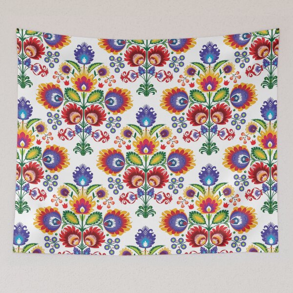 Item preview, Folk composition 001 on white background  designed and sold by FK-UK.