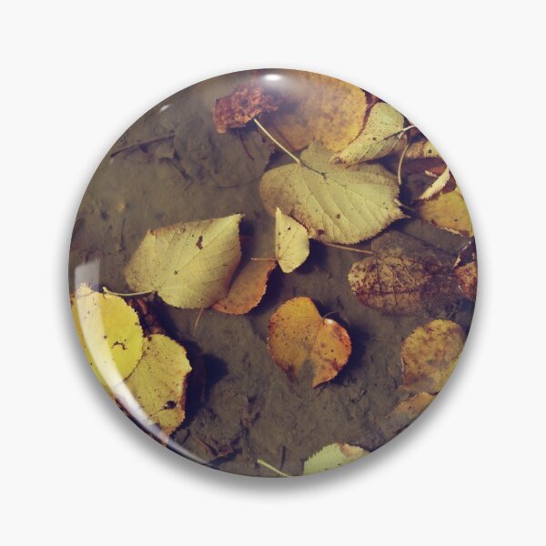 Item preview, Autumn leaves in a puddle - photography designed and sold by greatnorris.