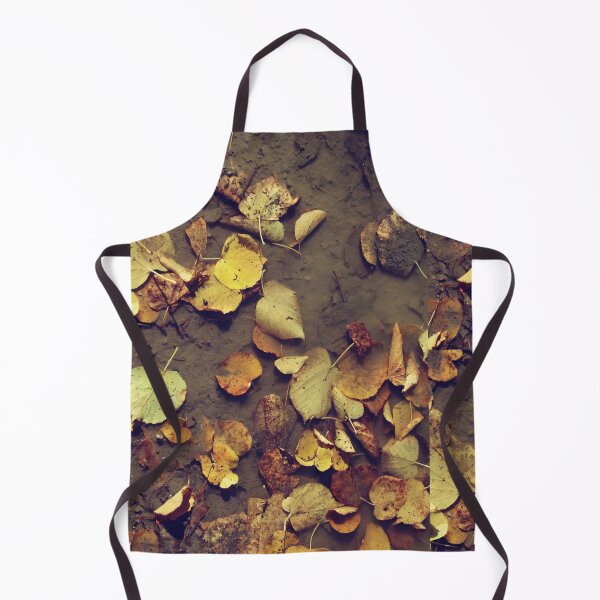 Item preview, Autumn leaves in a puddle - photography designed and sold by greatnorris.
