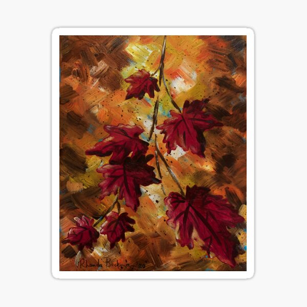 Fall Leaves Sticker