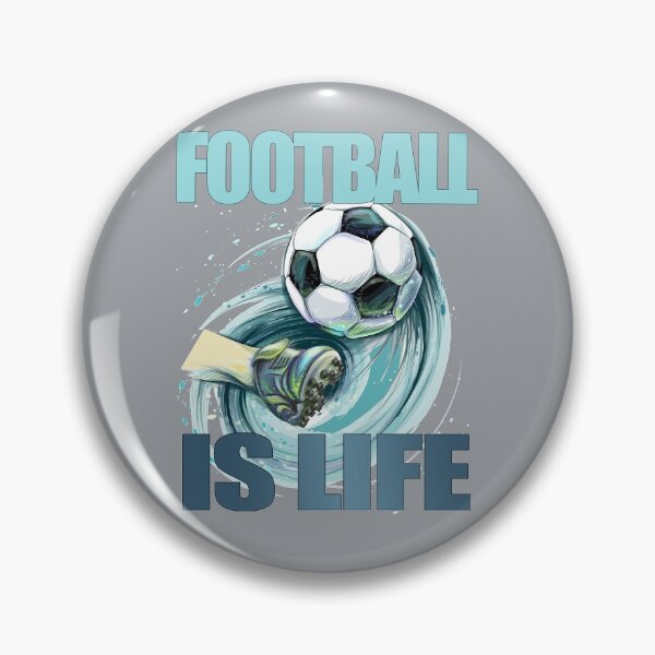 Item preview, Football is life by Coach Lasso versión 2 designed and sold by EvaWolf.