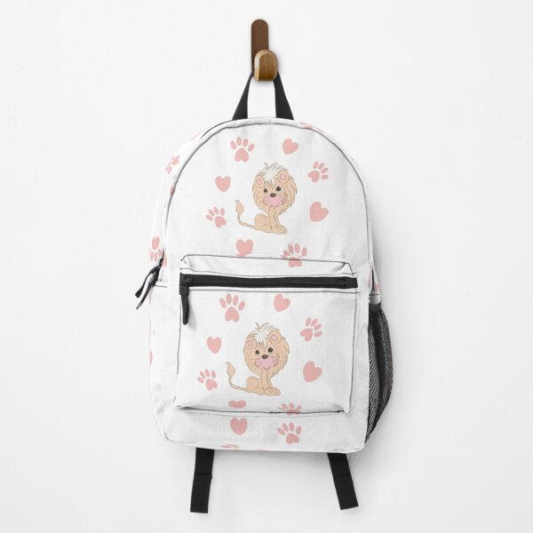 Item preview, Lion Cub with Paw Prints and Hearts designed and sold by Orchyd.