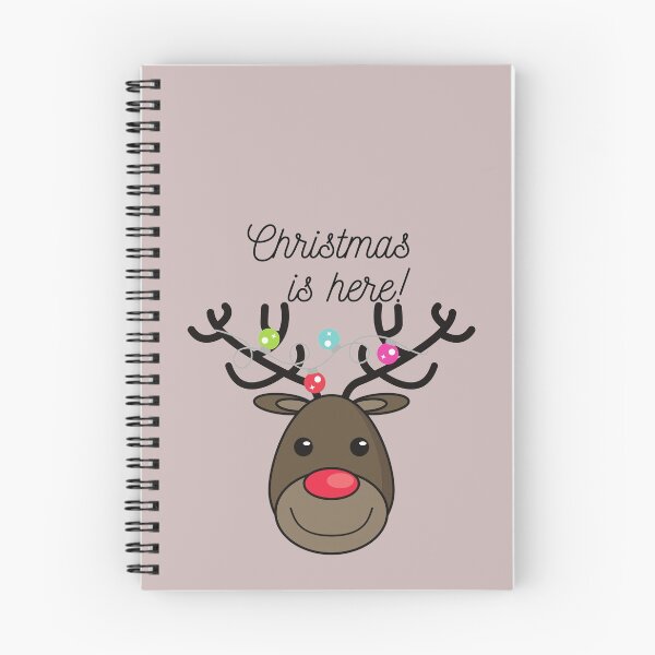 Aperçu de l'œuvre Noël est arrivé avec Riendeer du Père Noël créée et vendue par Achidesign.