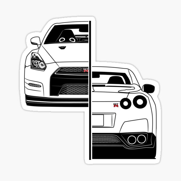 Nissan Gtr R35 Stickers for Sale