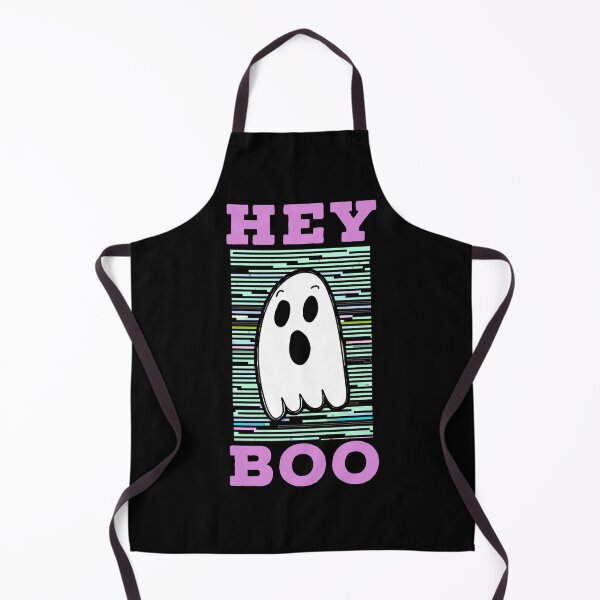 Artikelvorschau, Hey Boo, süßer Halloween-Geist entworfen und verkauft von Shirtness.