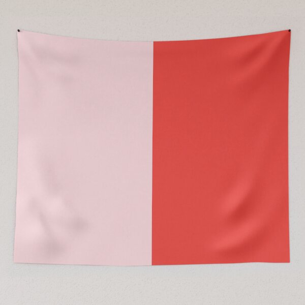Item preview, minimalist color block vertical in red and pink designed and sold by neopop.
