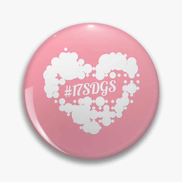 Item preview, 17SDGs white dot heart designed and sold by greatnorris.