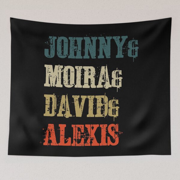 Item preview, Johnny And Moira And David And Alexis designed and sold by ZenCloak.