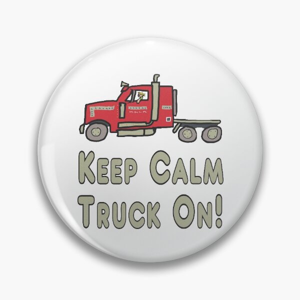 Item preview, Keep Calm Trucking designed and sold by Mark-Ewbie.