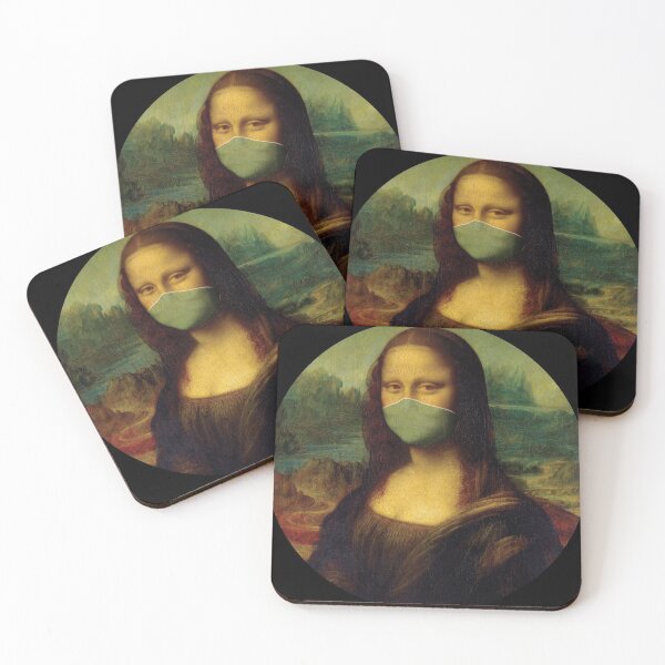 Item preview, Socially Distanced Mona Lisa designed and sold by AJ Paglia.