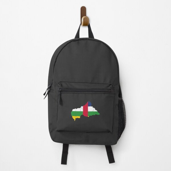 Item preview, Central African Republic Flag Map with regions designed and sold by Alo.