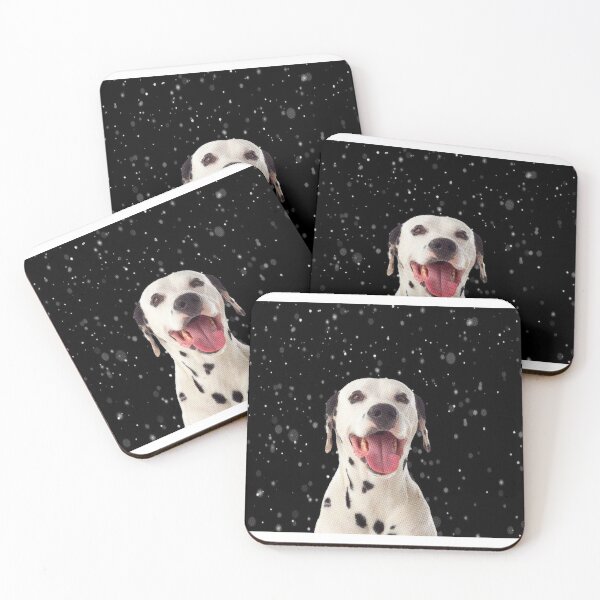 Item preview, dalmatian dog lover christmas cute face masks  designed and sold by alaechamlal.