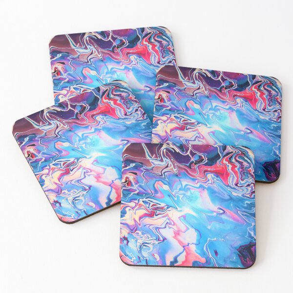 Item preview, New Glory acrylic abstract painting designed and sold by Color Splash Gallery.