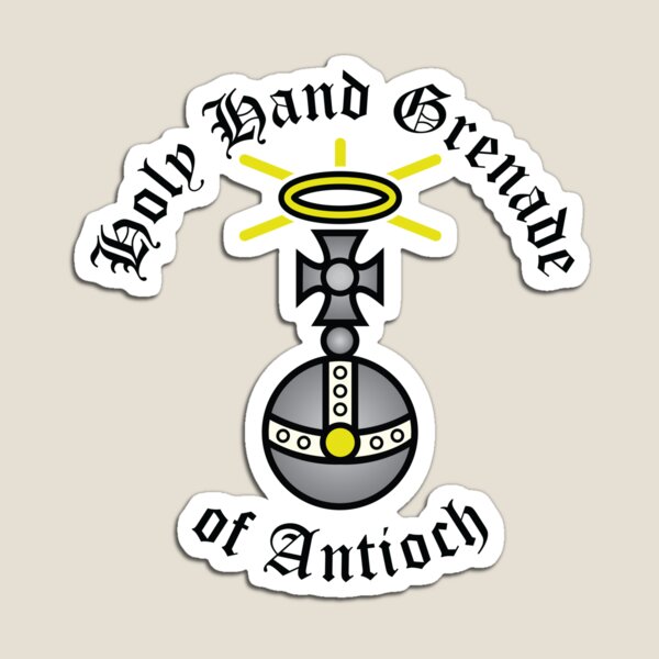 Item preview, Holy Hand Grenade of Antioch - Monty Python designed and sold by CloakAndDaggers.