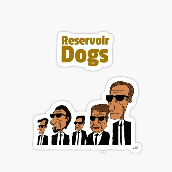 Dessin Fan-Art Reservoir Sticker