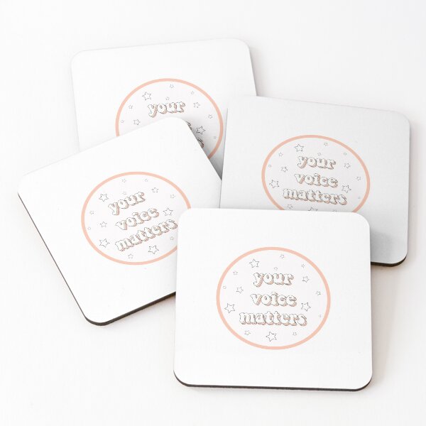 Item preview, Your Voice Matters designed and sold by alwayselle.