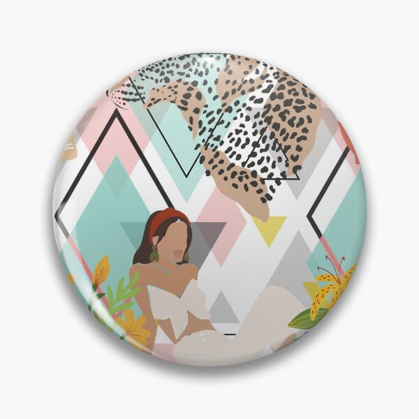 Item preview, Mujer y gato abstracto designed and sold by Linger0418.
