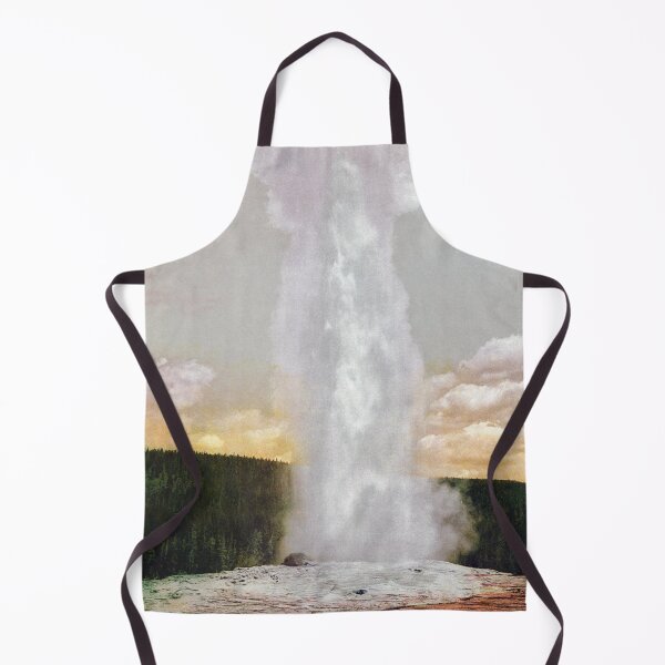 Item preview, Old Faithful - Yellowstone National Park - Circa 1898 Photochrom designed and sold by warishellstore.