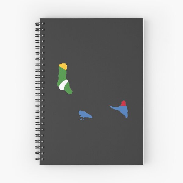 Item preview, Comoros Flag Map with regions designed and sold by Alo.