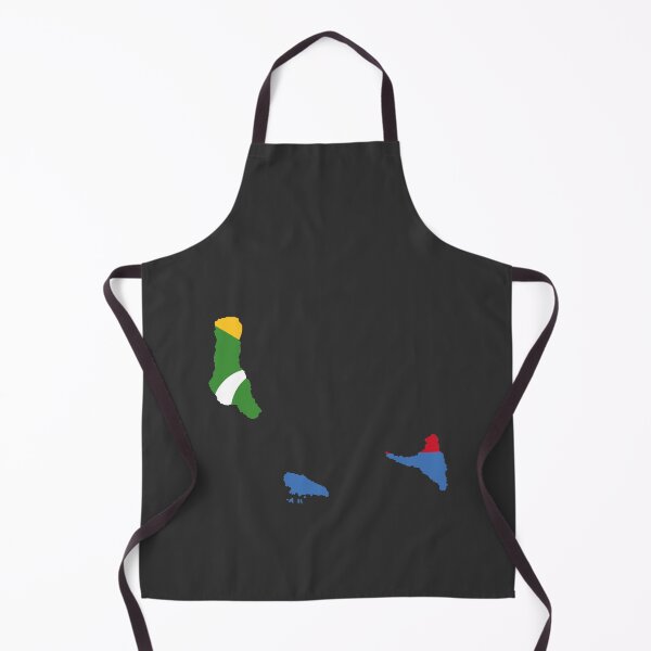 Item preview, Comoros Flag Map with regions designed and sold by Alo.