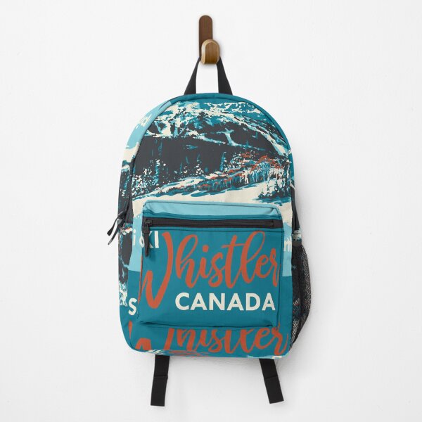 Item preview, Vintage Whistler Canada Ski Poster designed and sold by ROEDERcraft.