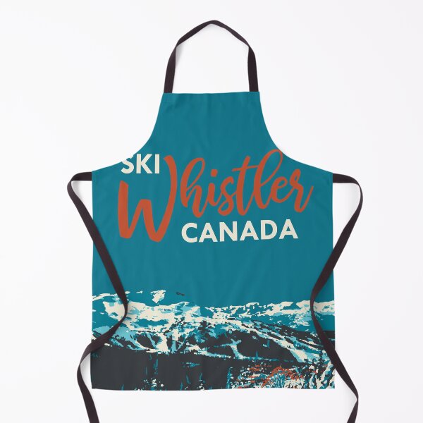 Item preview, Vintage Whistler Canada Ski Poster designed and sold by ROEDERcraft.