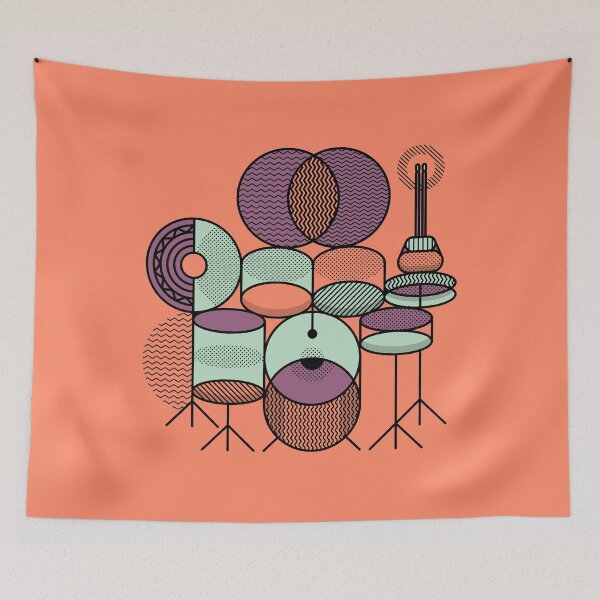Item preview, Drumkit designed and sold by Tartanstag.