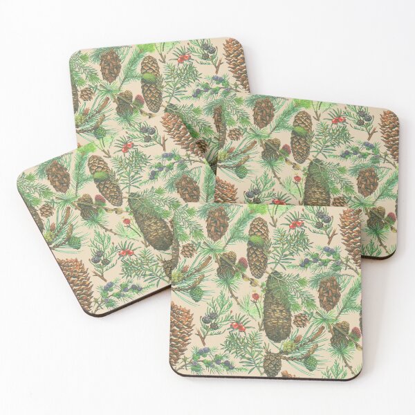 Item preview, Wild Flowers - Conifer Pinecones [tan] designed and sold by elevens.