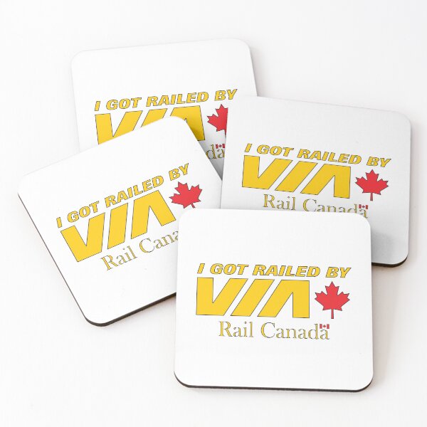 Item preview, I Got Railed by Via Rail Canada designed and sold by memerabilia.