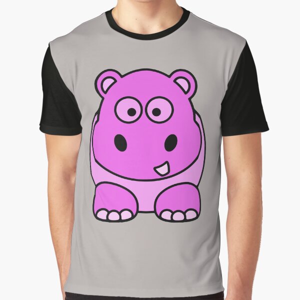 Item preview, Cute Pink Hippo designed and sold by Rell1970.