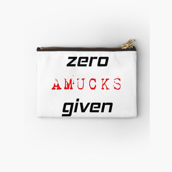 Item preview, Zero Amucks Given designed and sold by MJLdesigns.