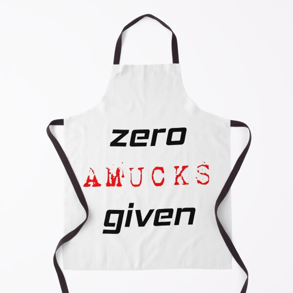 Item preview, Zero Amucks Given designed and sold by MJLdesigns.