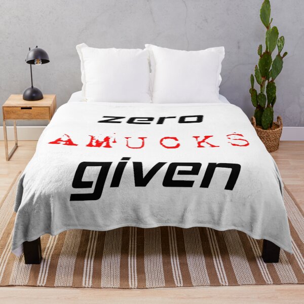 Item preview, Zero Amucks Given designed and sold by MJLdesigns.