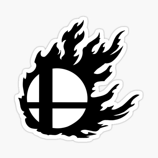 Super Smash Bros. Symbol Sticker