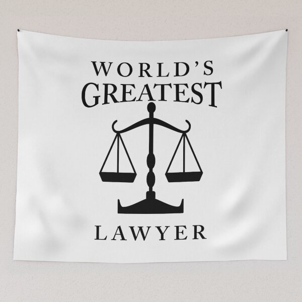 Item preview, World's Greatest Lawyer designed and sold by Art by s2ray.