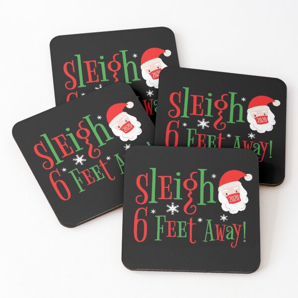 Item preview, Sleigh 6 Feet Away designed and sold by RainbowPandas.
