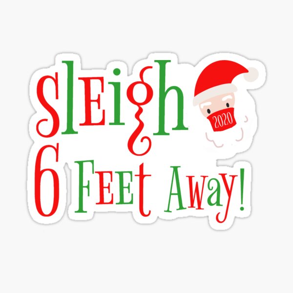 Item preview, Sleigh 6 Feet Away designed and sold by RainbowPandas.