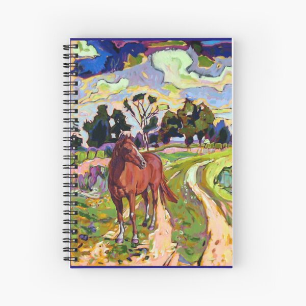 The Year of the Horse Spiral Notebook