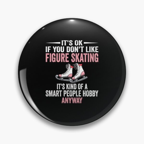 Artikelvorschau, Smart People Hobby Figure Skating - Funny Figure Skater Lover Gift entworfen und verkauft von CreativeVez.