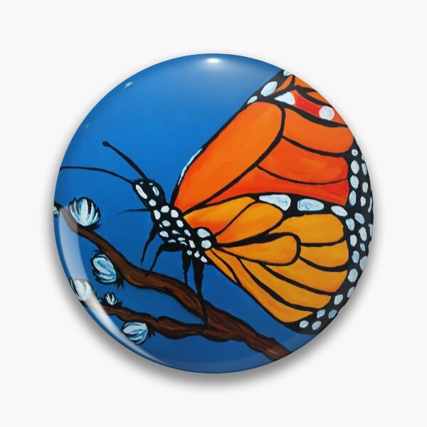 Item preview, Serie de mariposas 2: Monarca designed and sold by Rebecca Bartlemay.