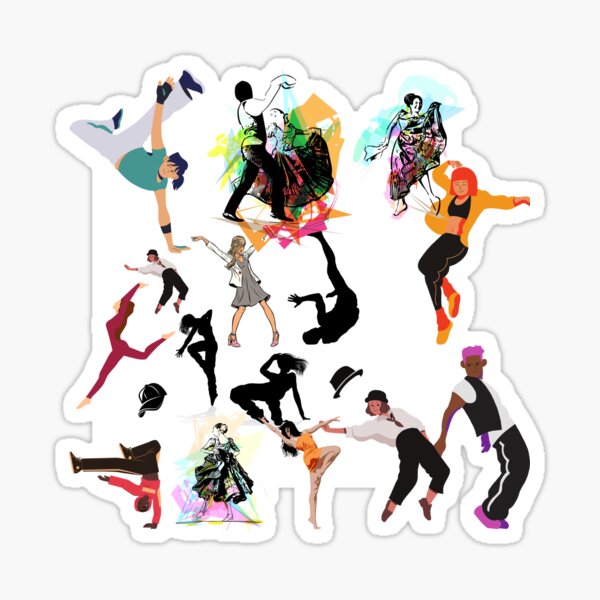 Dance Stickers Redbubble
